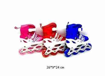 Ролики арт. 6009-S Цвета микс размер S_