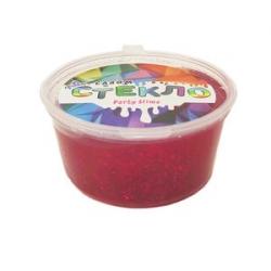 Слайм "СТЕКЛО" с вишневыми блестками,50 гр