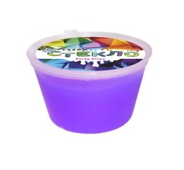 Слайм "СТЕКЛО" Party Slime, в банке 50 гр, фиолетовый неон Слайм "СТЕКЛО" Party Slime, в банке 50 гр, фиолетовый неон