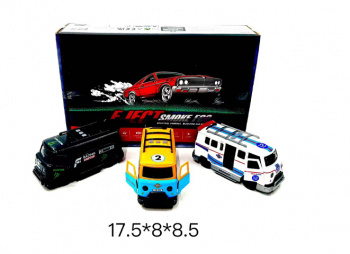 Модель металл. арт. LDP-2AA УАЗ 452 Буханка тюнинг цвета микс (6 шт.) шоубокс_