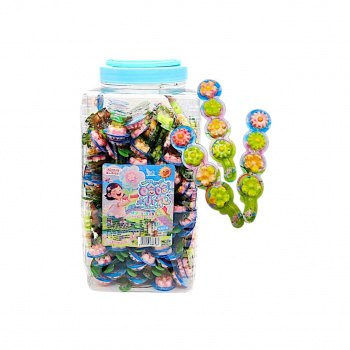 Мармелад арт. 888583 "Цветочки" 18 г на листе 120 шт. в банке* Мармелад арт. 888583 "Цветочки" 18 г на листе 120 шт. в банке*