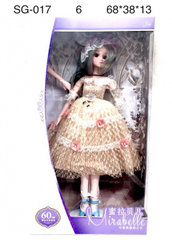 Кукла арт. SG-017 Мирабелль в коробке_/6 шт./ Кукла арт. SG-017 Мирабелль в коробке_/6 шт./