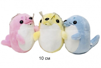 им Тюлень арт. 80714-7 Малыш цвета микс брелок 10 см в пак.)