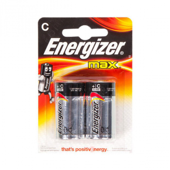 кв_Батарейка Energizer Max Alkaline LR14/С BL2 (24) 28646 кв_Батарейка Energizer Max Alkaline LR14/С BL2 (24) 28646