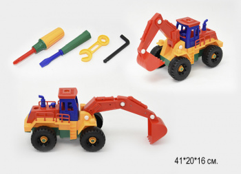 Машина констр. арт. 9916" Экскаватор в пакете