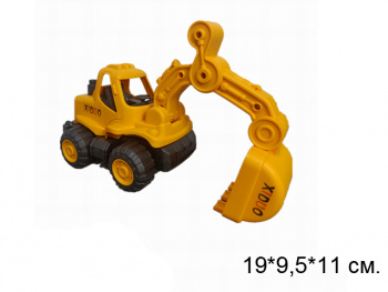 Экскаватор арт. LD991 Гусеничный инерц. в пак. 19*9,5*11 Экскаватор арт. LD991 Гусеничный инерц. в пак. 19*9,5*11