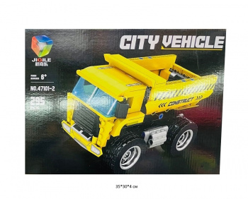 Конструктор арт. 47101-2 Самосвал 295 дет. в кор.• Конструктор арт. 47101-2 Самосвал 295 дет. в кор.•