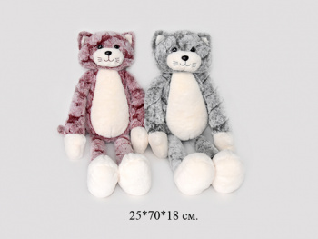 им Кошка арт. 350-802 Длинные лапки 70 см 2 цвета в пак. им Кошка арт. 350-802 Длинные лапки 70 см 2 цвета в пак.
