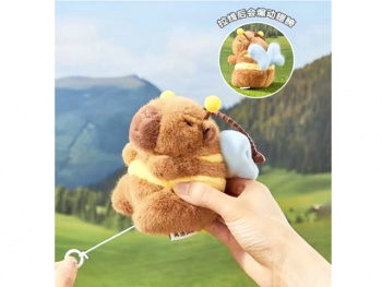 им Капибара арт. 1644-34-209 Брелок машет крыльями в пак.