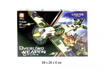 Конструктор арт. FC4103 Самолет 331 дет. в кор._•/48 шт./ Конструктор арт. FC4103 Самолет 331 дет. в кор._•/48 шт./