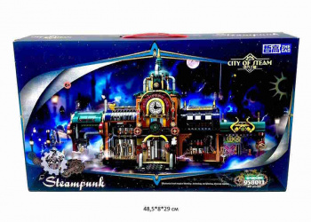 Конструктор арт. 958013 Бар "Стимпанк" 1557 дет. в кор._