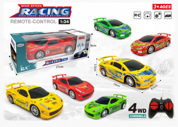 Машина на р/у арт. 987-244DY" Спорт в коробке 27,3*9,5*9