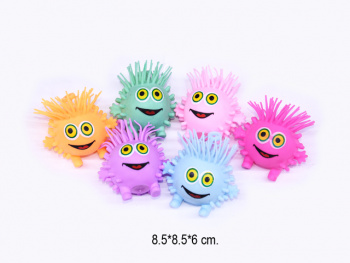 Мяч Антистресс арт. 2218-17" Рожица (12 шт.) в кор.=