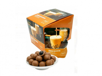 Конфета арт. 672331/672317 Жевательные шарики карамельный Бабл-ти 21 г 20 шт. в кор.*,