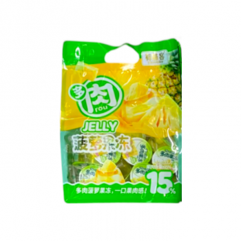 Желе арт. 390895 С кусочками фруктов "Ананас" 1 шт. 500 г в пак.,