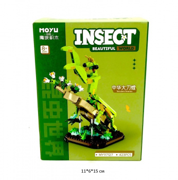 Конструктор арт. MY97127 Богомол 423 дет. в кор._