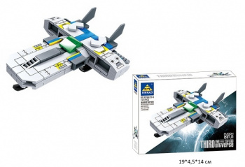 Конструктор арт. KY6620-6 Космический корабль 122 дет. в кор.• Конструктор арт. KY6620-6 Космический корабль 122 дет. в кор.•