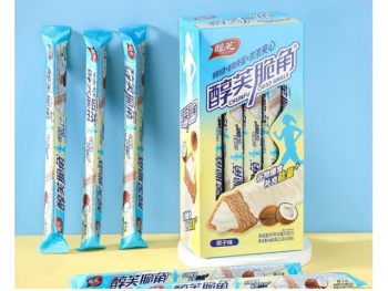 Печенье арт. 424627/424610 В глазури с кокосовой начинкой 22 г 20 шт. голубая упаковка'#