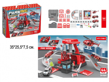 Парковка арт. 36360D" Спецслужба в коробке 35*25,5*7,5