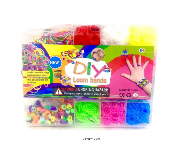 Набор для плетения арт. JY018 Резиночки в кор._ Набор для плетения арт. JY018 Резиночки в кор._