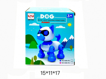 Собака арт. 696-R43 Робот на батар. свет, звук в кор._ Собака арт. 696-R43 Робот на батар. свет, звук в кор._
