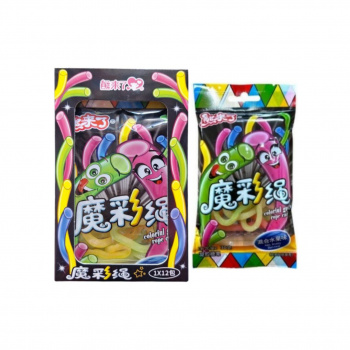 Мармелад арт. 004649 Фруктовый "Змейки" 30 г 12 шт. в кор., Мармелад арт. 004649 Фруктовый "Змейки" 30 г 12 шт. в кор.,