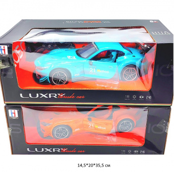 Машина на р/у арт. MK771A Купе цвета микс двери открываются, свет в кор._