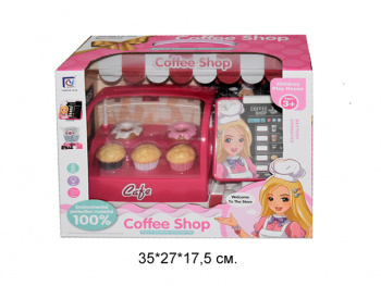 Магазин-кофейня арт. 818-221 На батар. в кор._/18 шт./