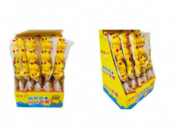 Мармелад арт. 800593/211686 "Утка" фигурки на палочке 16 г 20 шт. в кор.#*,