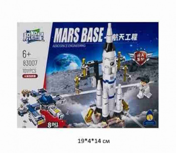 Конструктор арт. 83007-1 Экспедиция на марс 101 дет. в кор.~
