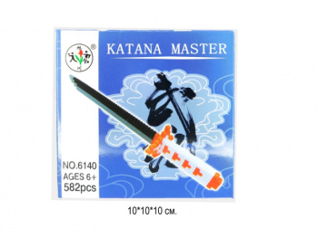 Конструктор арт. 6140-802 Микро Меч самурайский 582 дет. в кор.)