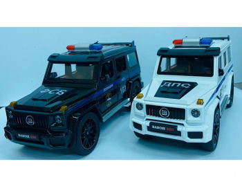 Модель металл. арт. CZ1801AJ Джип ФСБ, ДПС свет, звук (4 шт.) шоубокс~