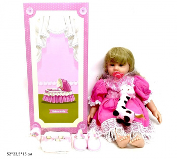 Кукла арт. AD2203-70 С аксессуарами в кор._