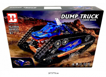 Конструктор арт. YC-23019 Вездеход 859 дет. на р/у в кор._•