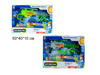 Оружие арт. 582B Бластер с мягкими пулями в кор.•