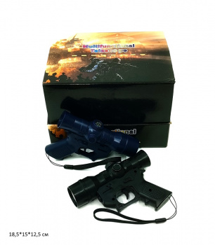 Телескоп арт. CY001 "Пистолет" цвета микс на шнурке (12 шт.) шоубокс_