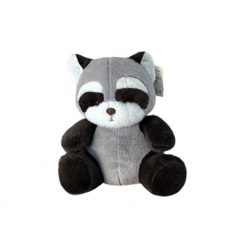 им Енот арт. 23815-24-3 Черно-серый сидит 35 см в пак.) им Енот арт. 23815-24-3 Черно-серый сидит 35 см в пак.)