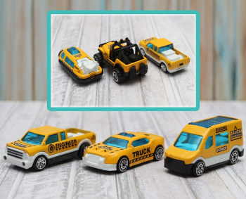 Машина инерц. арт. 958-2 Инженерные службы в ассортименте в пак. 7*3,8*3