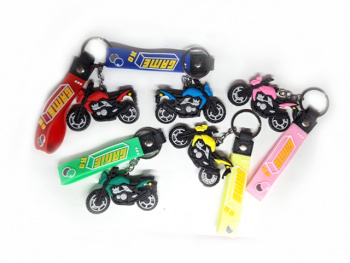 Брелок арт. 808016 На руку Мотоцикл цвета микс в пак.=