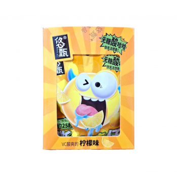 Конфета арт. 381798/389750 Кислый лимон 23 г 20 шт. в кор.'