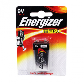 кв_Батарейка Energizer Max 6LR61 9V BL1(12) 28648 кв_Батарейка Energizer Max 6LR61 9V BL1(12) 28648