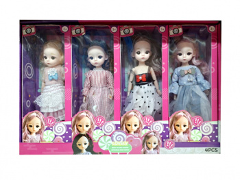 Кукла арт. LL12 Шарнирная в ассортименте в кор.= Кукла арт. LL12 Шарнирная в ассортименте в кор.=