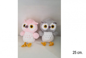 им Сова арт. 1005/25 Цвета микс С желтыми лапками 25 см в пак. им Сова арт. 1005/25 Цвета микс С желтыми лапками 25 см в пак.