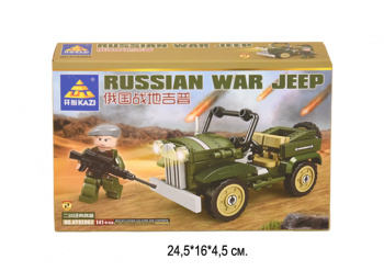 Конструктор арт. KY82063-2 Военная машина в кор._ Конструктор арт. KY82063-2 Военная машина в кор._