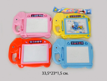 Доска для рисования арт. 808 Слон в пак. (36шт./бл.18)