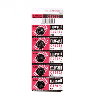 кв_Батарейка Maxell Lithium CR2025 3V BL5 (100) 14257 кв_Батарейка Maxell Lithium CR2025 3V BL5 (100) 14257