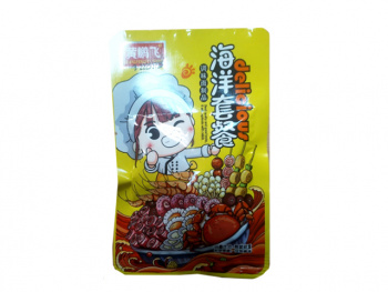 Соевое мясо арт. 320269-2 Пшеничные Морепродукты 30 шт. желтая упаковка