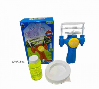 Генератор арт. 598 Вертушка на батар. и мыльные пузыри в кор.• Генератор арт. 598 Вертушка на батар. и мыльные пузыри в кор.•