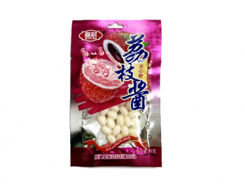 Конфета арт. 080170-4 Жевательные бобы "Личи" 35 г 20 шт. упаковка'#,