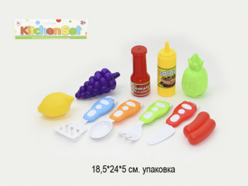 Набор посуды арт. 312-2 С продуктами в пак.•/192 шт./